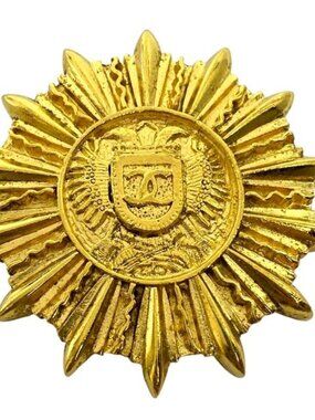 Chanel Emblem Brooch Vintage 1174 GP